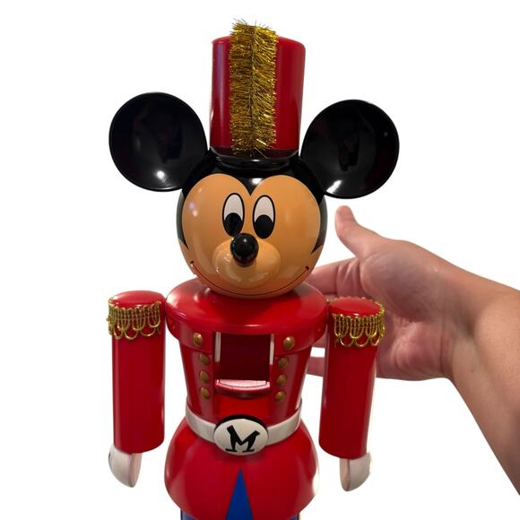 2015 Hallmark Disney Mickey Mouse Nutcracker Tabletop Decoration - Picture 7 of 7